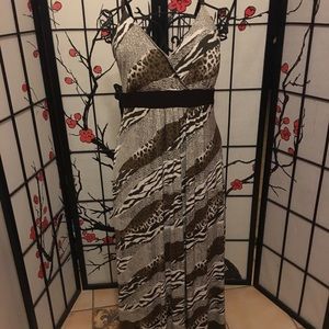 Women’s Sexy Cheetah Print Dress